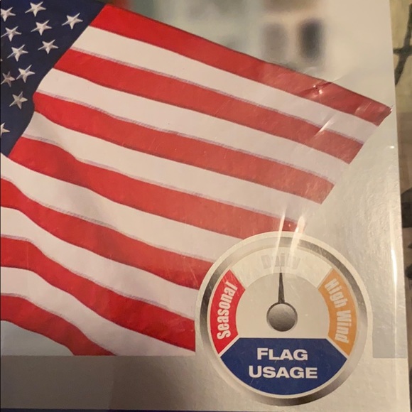3ft x 5ft U S Flag(Nylon) with Grommets - Picture 5 of 6